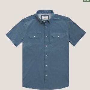 Poncho "The Ahi" button up short sleeve